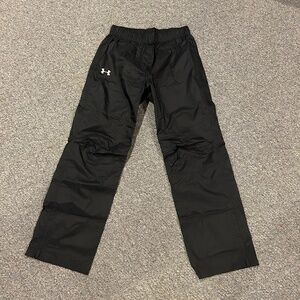 Under Armour Unisex M Black Waterproof Athletic Rain Pants